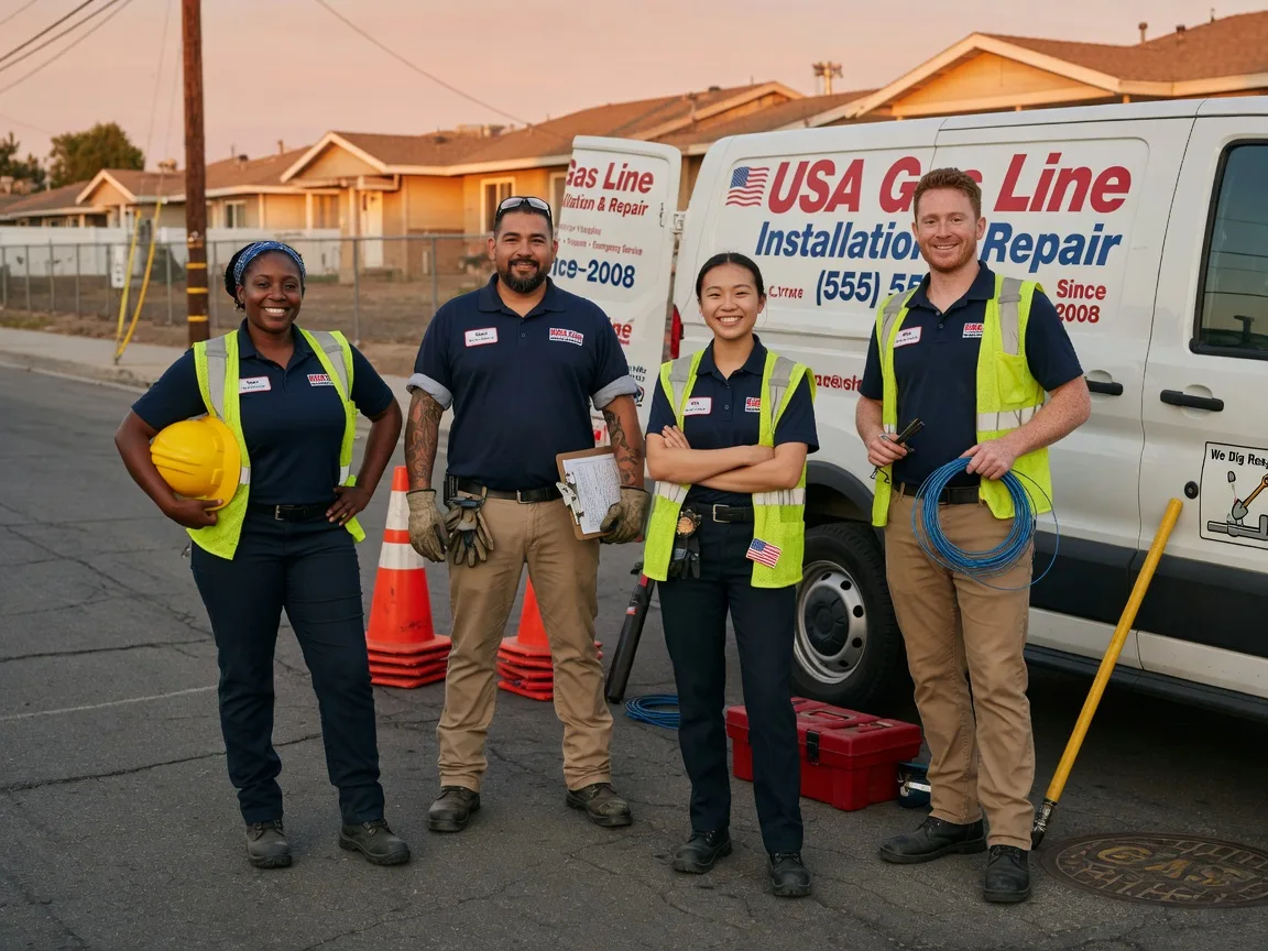 Gas Line Installation company in Monterey, CA